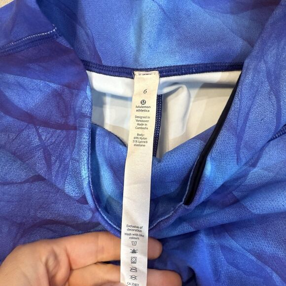 Lululemon Wunder Under Pant Leggings Women Size 4 Inkwell Low Rise Inseam 30” - Picture 8 of 10